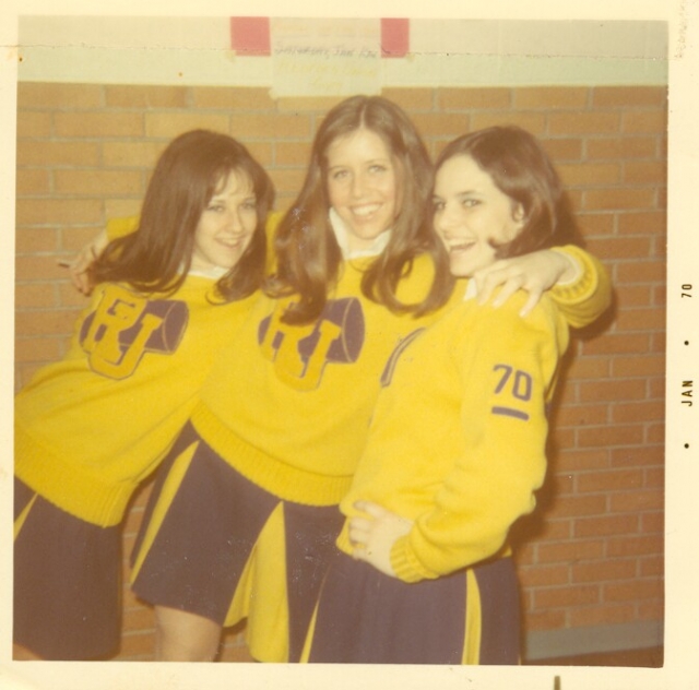 Cheerleading Superstars - Mary Cherewick, Sally Taylor and Tina Ervin 