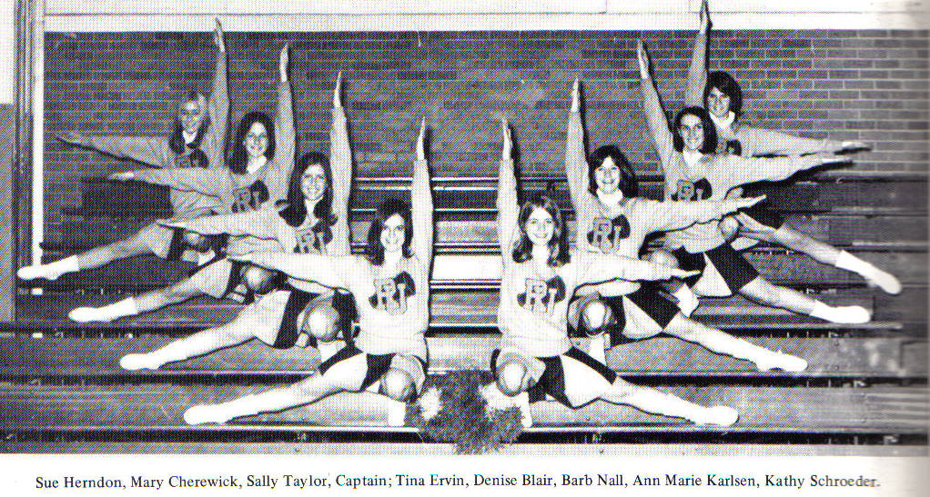 Redford Union 1970 Varsity Cheerleaders