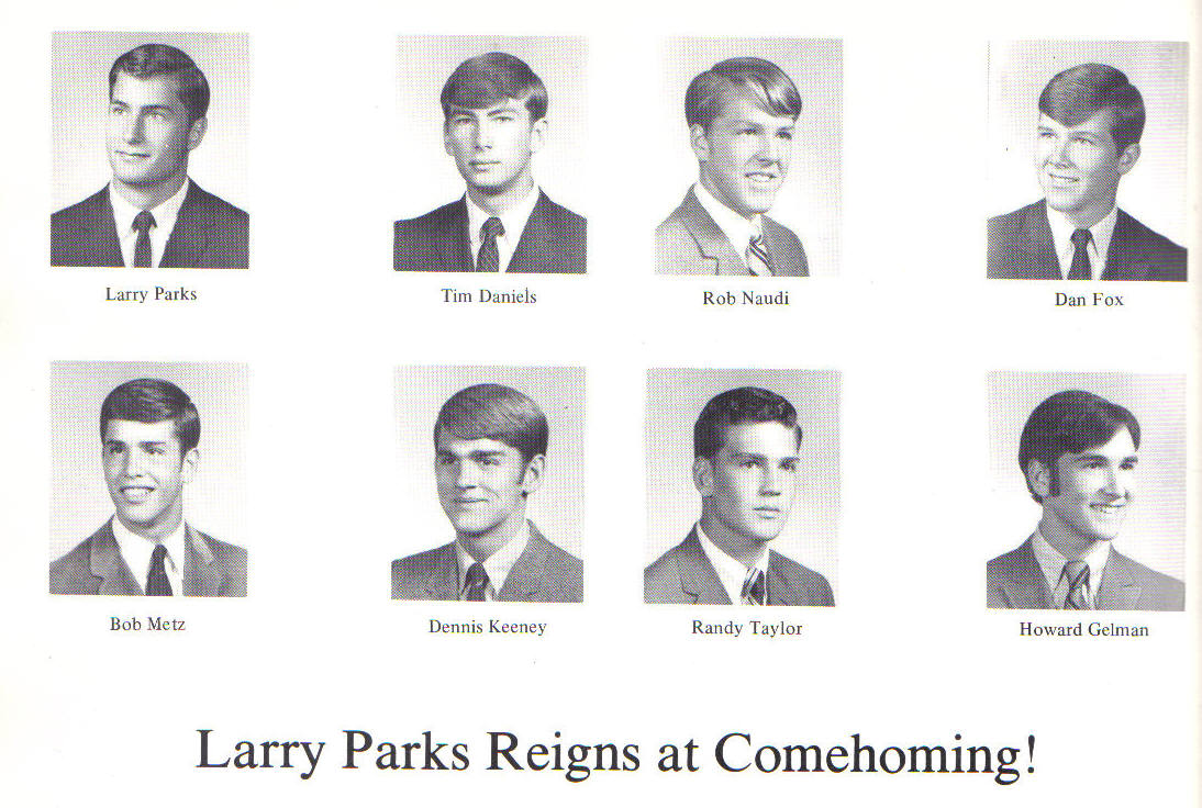 Larry Parks and his Comehoming Court